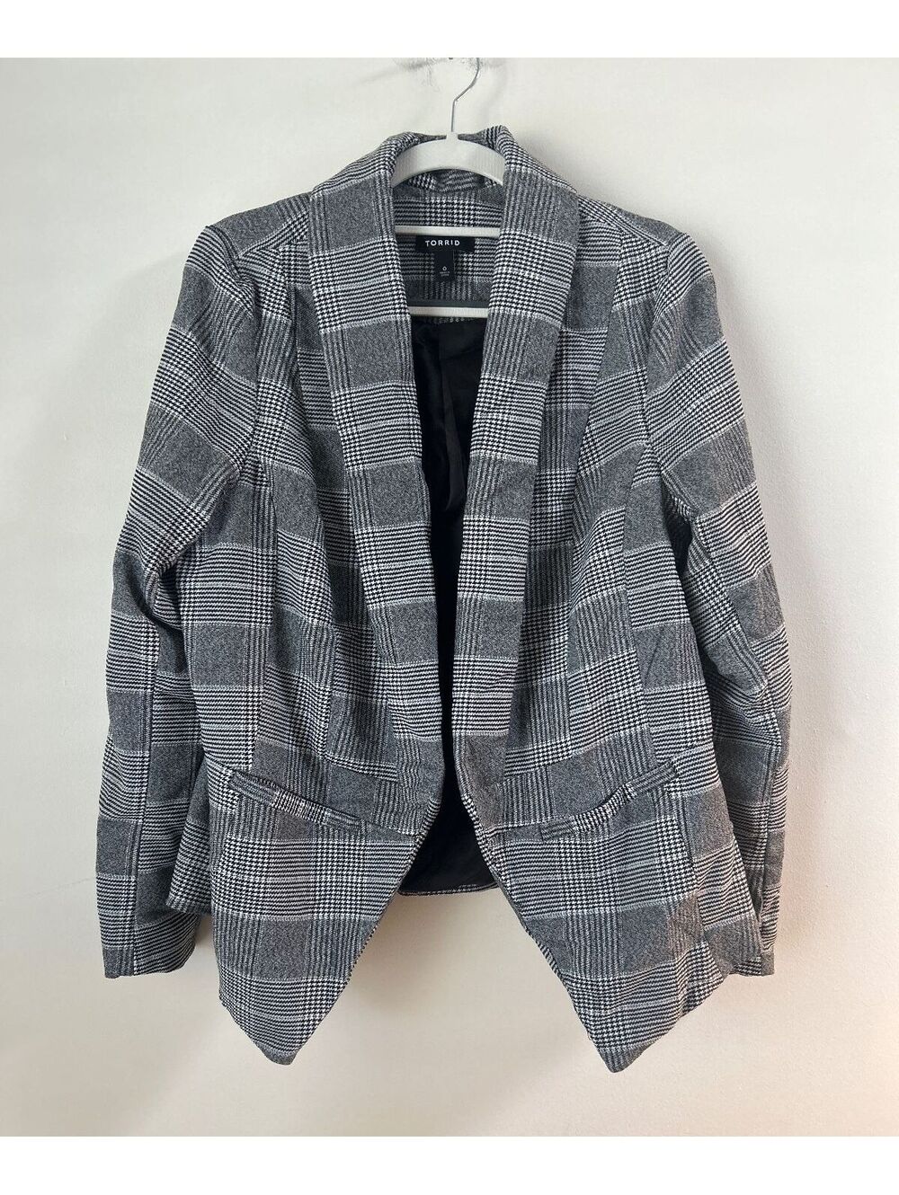 Torrid Women's Plaid Blazer Size 0X